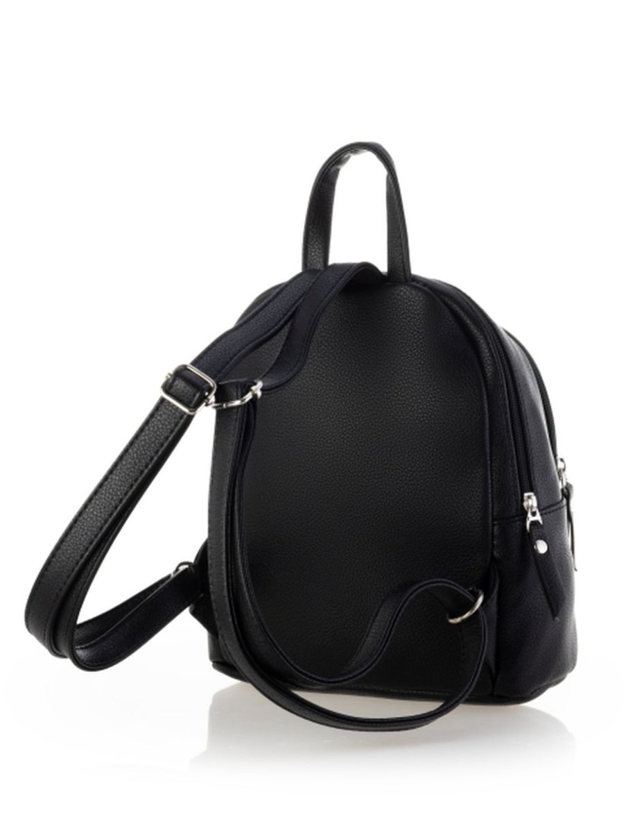 3693 Рюкзак женский (черный) (Черный/24*24,5*12/Экокожа/Redmond)