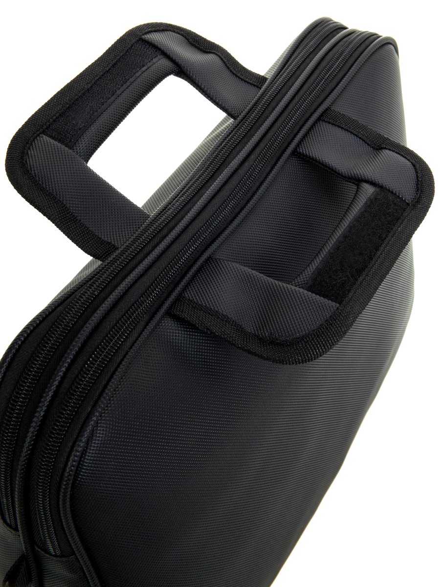 1001 Сумка для документов ткань (Черный/36*26*10/полиэстер)