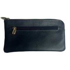 КМ-4 Ключница (Ладья, синий)) (синий/15*7*0,5/натуральная кожа/ТОП МАРКА)