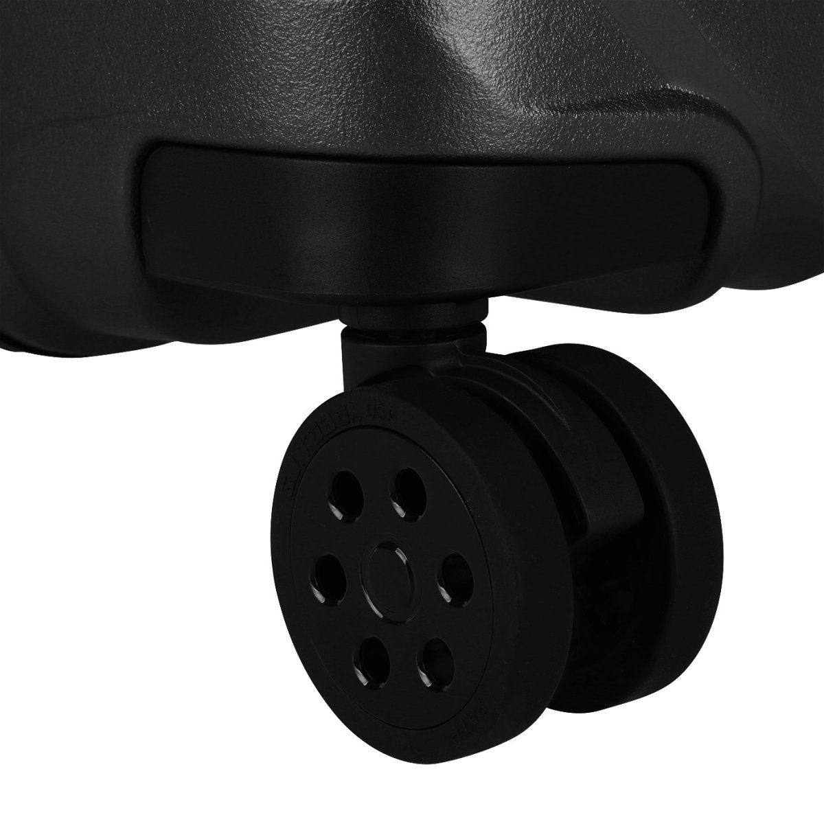 41H-001-428 Чемодан 4-х колесный (черный/51*77*31/полипропилен/4,1 кг/119 литров/Eberhart)