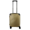 41H-033-420 Чемодан 4-х колесный (Золотой/39*55*20/полипропилен/S/2,5 кг/37 литров/Eberhart)