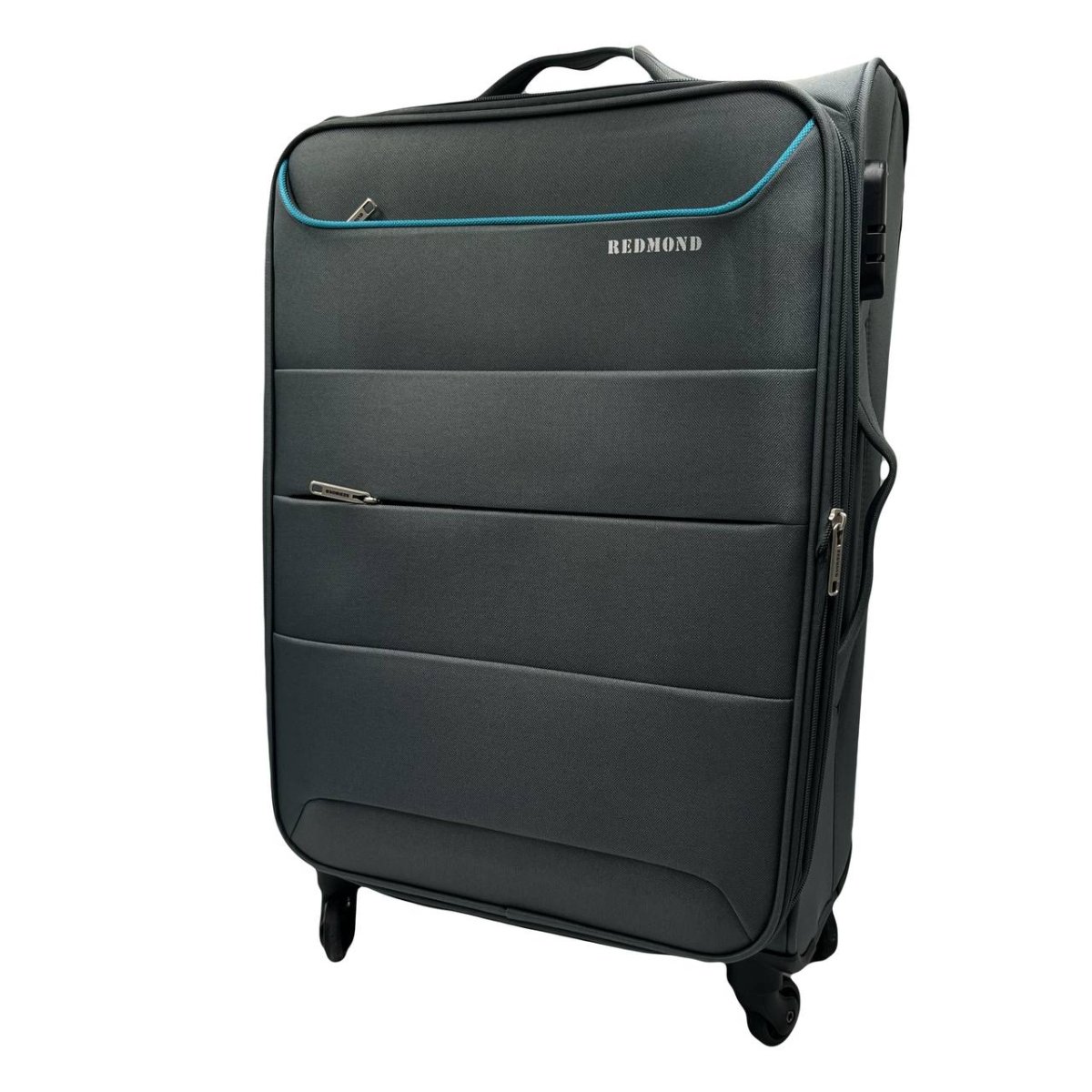 NF26-24GY Чемодан REDMOND 100% НЕЙЛОН (серый/67*43*26/31/нейлон/MRedmond)