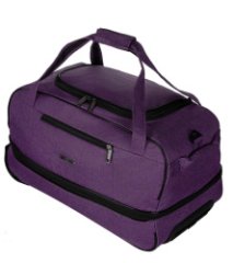 М-198-1 Сумка на колесах катионик фиолетовый (фиолетовый/54*32*32/катионик/NTL Continent)