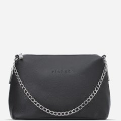 1752LN Сумка женская Черный (Черный/24*17*8,5/натуральная кожа)