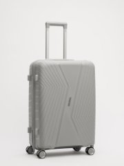 RY-804 05 20 Чемодан полипропилен (св. серый)  (светло-серый/38,5*55*21/полипропилен/S/2,8 кг/S.Lavia)