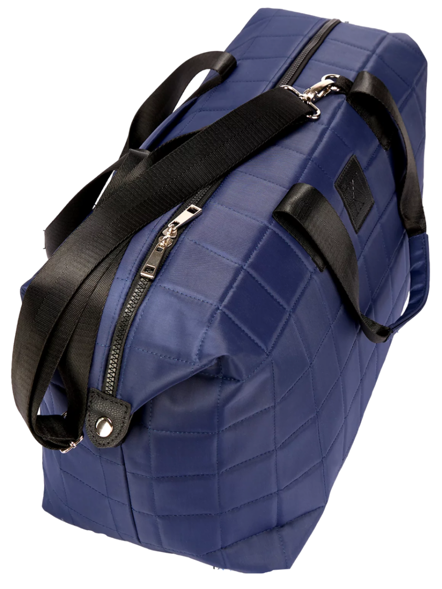 501-70505 Сумка дорожная синий+квадраты (текстиль) (синий/текстиль/KATY NIKOLAEVA)