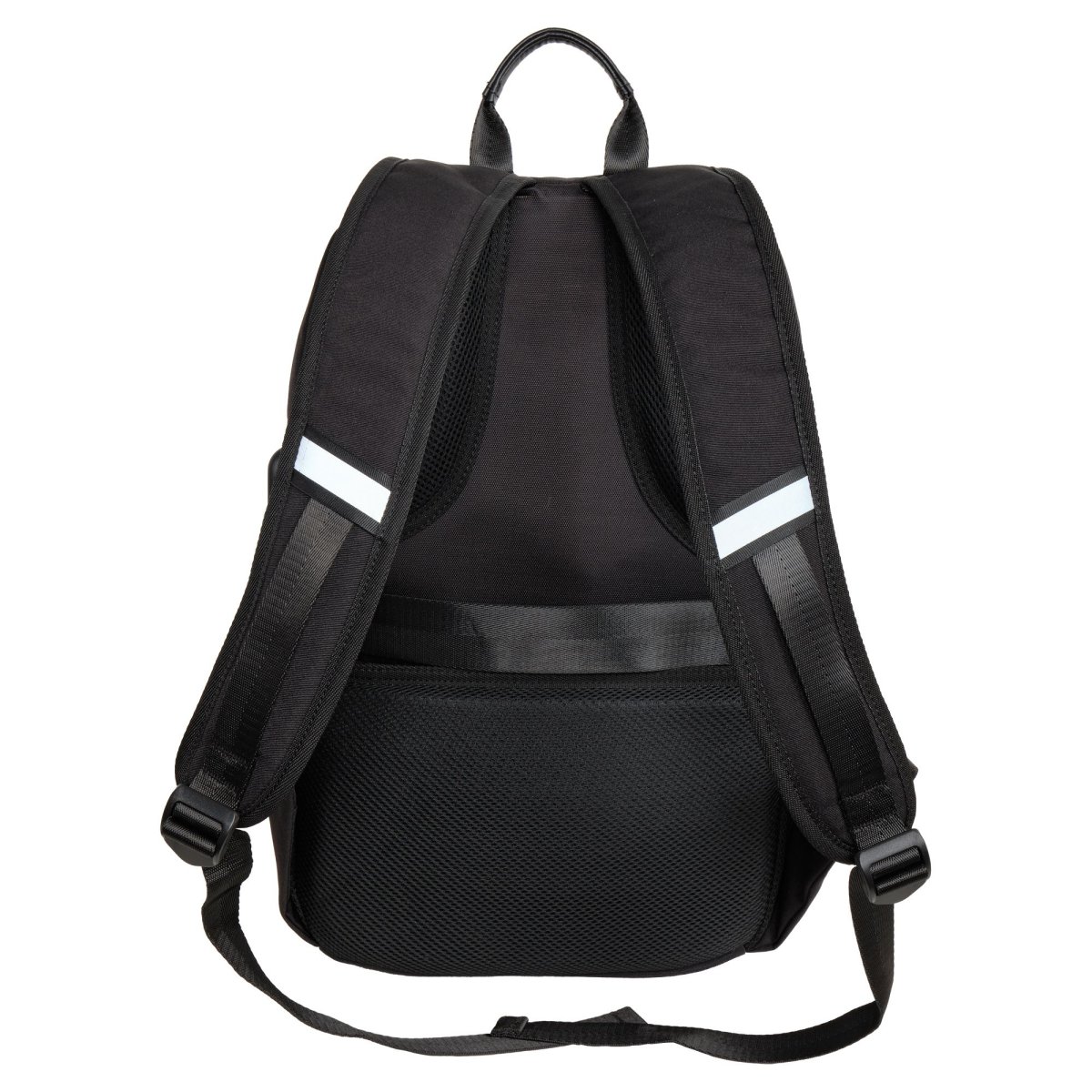 Г-599 (черный) Рюкзак для ноутбука текстиль (Черный/28*46*12/полиэстер/0,8 кг/16 литров/Polar)