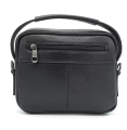 102-81583-1 Сумка мужская кожа (Пеллекон) (черный/21*17,5*5/натуральная кожа/PELLECON)