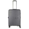 45A-015-424 Чемодан 4-х колесный (Серый/45*68*26/полипропилен/M/3,0 кг/70 литров)