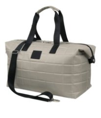 501-70705 Сумка дорожная бежевый + квадраты (текстиль) (бежевый/46*34*19/текстиль/33 литра/KATY NIKOLAEVA)