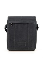 102-82065-1 Сумка мужская кожа (Пеллекон) (черный/23*29*11/натуральная кожа/PELLECON)