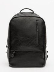 1553 323 01 Рюкзак мужской экокожа (черный) (черный/29*40*16/экокожа/S.Lavia)