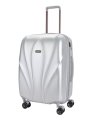 03L-008-428 Чемодан 4-х колесный (Серебряный/52*77*33/поликарбонат/L/4,1 кг/119 литров/Eberhart)