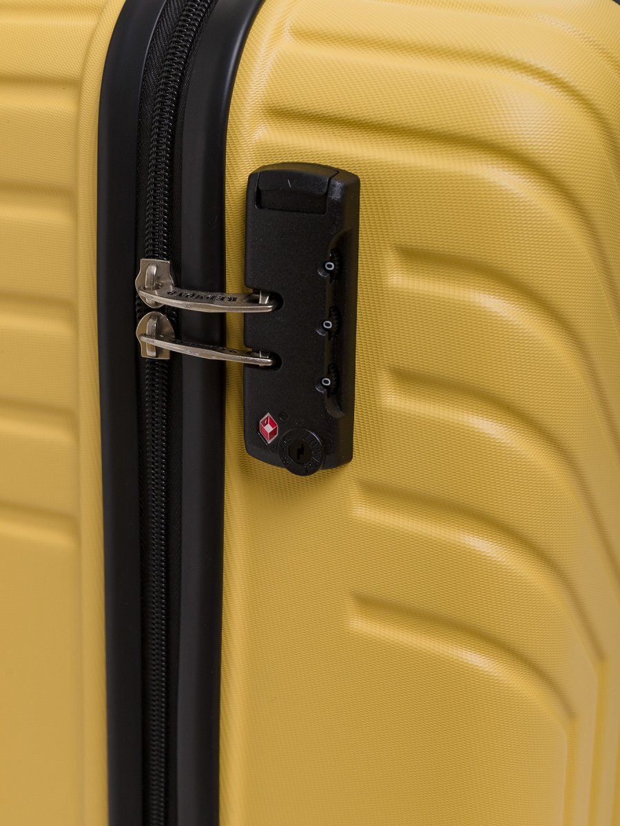 RB06C20Y Чемодан REDMOND АБС-пластик (Жёлтый/55*39*22/АБС пластик/S/Redmond)