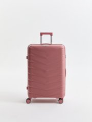 Чемодан Valencia - Pink 23 (Розовый) M (розовый/40*65*26/полипропилен/M/3,0 кг/62 литра/L’case)