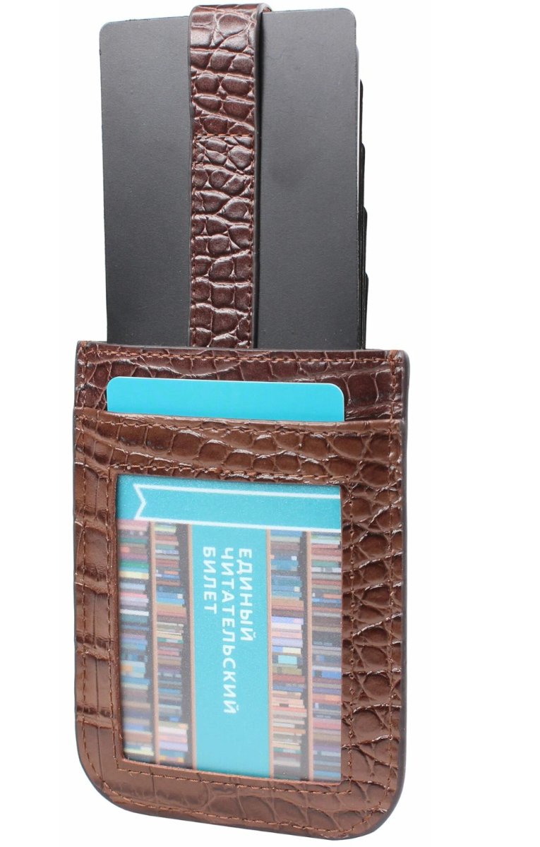 27001-149 Brown Визитница Malgrado (коричневый/10,5*8*1,5/натуральная кожа/Malgrado)