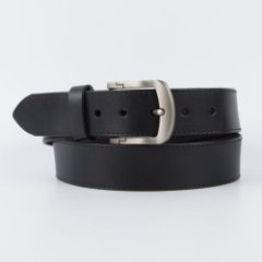 ATHENS06-J-01 Ремень мужской Jonas Hanway (черный) (Черный/3,9*110-130/натуральная кожа/Jonas Hanway)