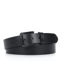 ARTYOM05-J-01 Ремень мужской Jonas Hanway (черный) (Черный/110-130 см/натуральная кожа/Jonas Hanway)