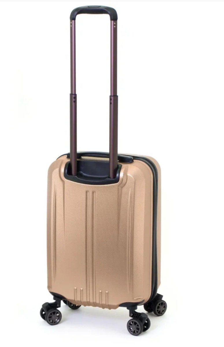 04D-004-424 Чемодан 4-х колесный (Бежевый/47*69*31/35/поликарбонат/M/3,7 кг/80 литров)