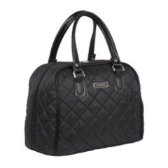 П7100-05 (черный) бьютик из стежки текстиль (Черный/31*25*18/полиэстер)