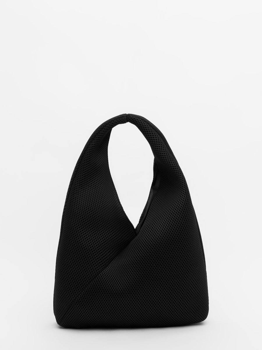 V76 43 01 Сумка женская текстиль (черный) (черный/26*37*7/полиэстер/NaVibe)