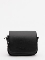 1458 103 01 Сумка женская экокожа (черный) (черный/19*15*7/экокожа/S.Lavia)