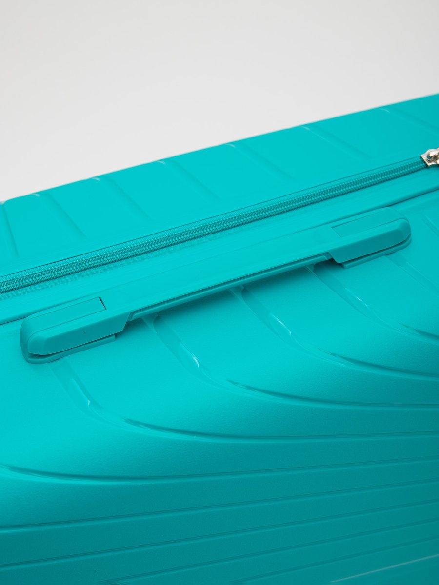 RY-804 75 20 Чемодан полипропилен (бирюзовый) (бирюзовый/38,5*55*21/полипропилен/S/2,8 кг/S.Lavia)