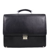 0376-45 Портфель натуральная кожа KARYA (Черный/37*28*7/натуральная кожа/KARYA)