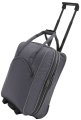 М-7318 Сумка на колесах дюспа серый (Серый/47*29*22/полиэстер)