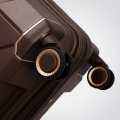 54C-018-424 Чемодан 4-х колесный (коричневый)| Eberhart