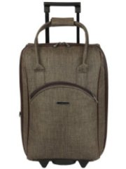 М-7318 Сумка на колёсах катионик коричневый (Коричневый/47*29*22/полиэстер/NTL Continent)