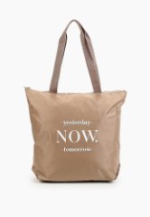 1-111 Сумка молодёжная текстиль (NOW!/бежевый) (бежевый/36*43*12/полиэстер/ANTAN)