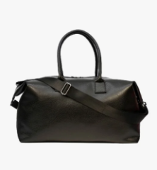 2-379 Сумка дорожная экокожа (черный) (черный/45*28*18/Экокожа/ANTAN)