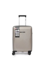 EN1070-20-13 (FABRETTI) Чемодан 4-х колесный 100% полипропилен (бежевый/39*49*22/полипропилен/S/FABRETTI)