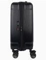 08C-009-424 Чемодан 4-х колесный (Черный/47*67*26/31/поликарбонат/M/3,5 кг)