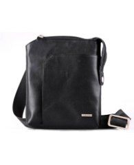 42204 Сумка MATTEO SPORT кожа перфорированная черный (Черный/20*23*3,5/натуральная кожа/R.Blake)