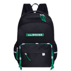 S262 черный Молодежный рюкзак MERLIN  (Черный/30*43*16/полиэстер/MERLIN)