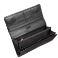 1146-013 Портмоне женское натуральная кожа KARYA (Черный/19*10*3/натуральная кожа)