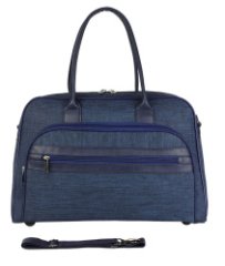 М-714 Саквояж катионик синий (синий/47*30*15/полиэстер/NTL Continent)