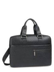 HL 11-603115 Сумка мужская натуральная кожа (А4) (черный) (черный/38*28*6,5/натуральная кожа/Hogerland)