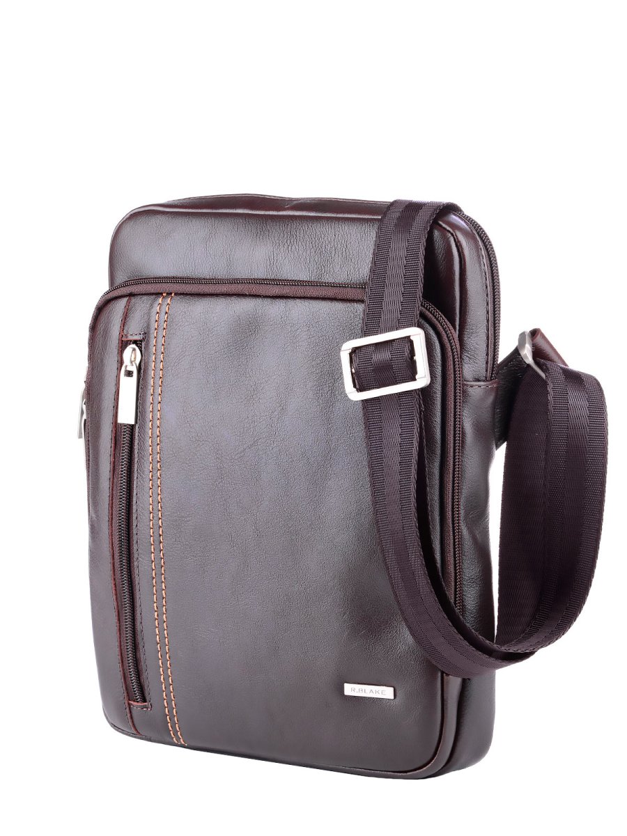 51764 Сумка SAM TORONTO кожа коричневый (Коричневый/19*26*4/натуральная кожа/R.Blake)