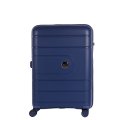 EN9520-24-8 Чемодан 4-х колесный 100% полипропилен FABRETTI (Синий/45*66*26/полипропилен/M/FABRETTI)
