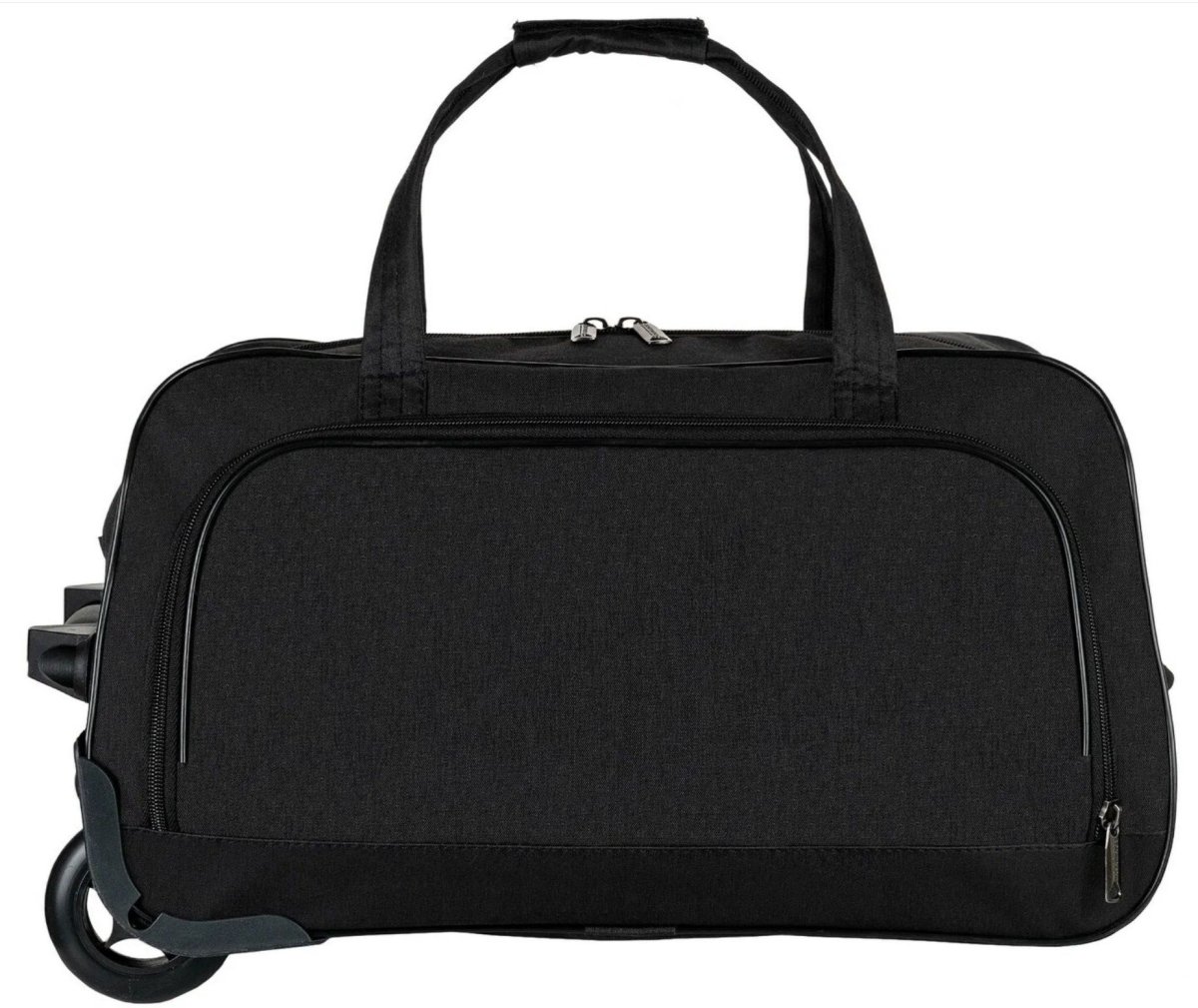М-18 Сумка на колёсах катионик черный (Черный/50*29*28/полиэстер/NTL Continent)