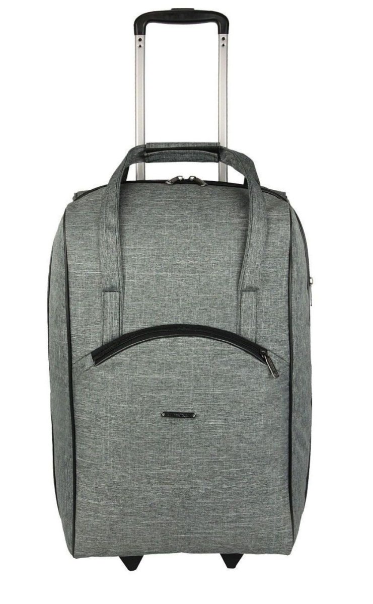 М-7301 Сумка на колесах катионик серый  (серый/55*26*35/полиэстер/NTL Continent)