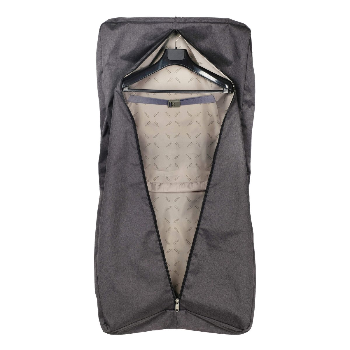 П7115 (серо-коричневый) Портплед из жаккарда А011 (Серо-коричневый/55*56*10/полиэстер/1,7 кг/30,8 литров/Polar)