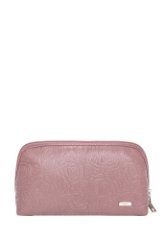 77096 Косметичка ПРЕТТИ ИРИС кожа софти ирис тиснение розы (Ирис/натуральная кожа/Esse)