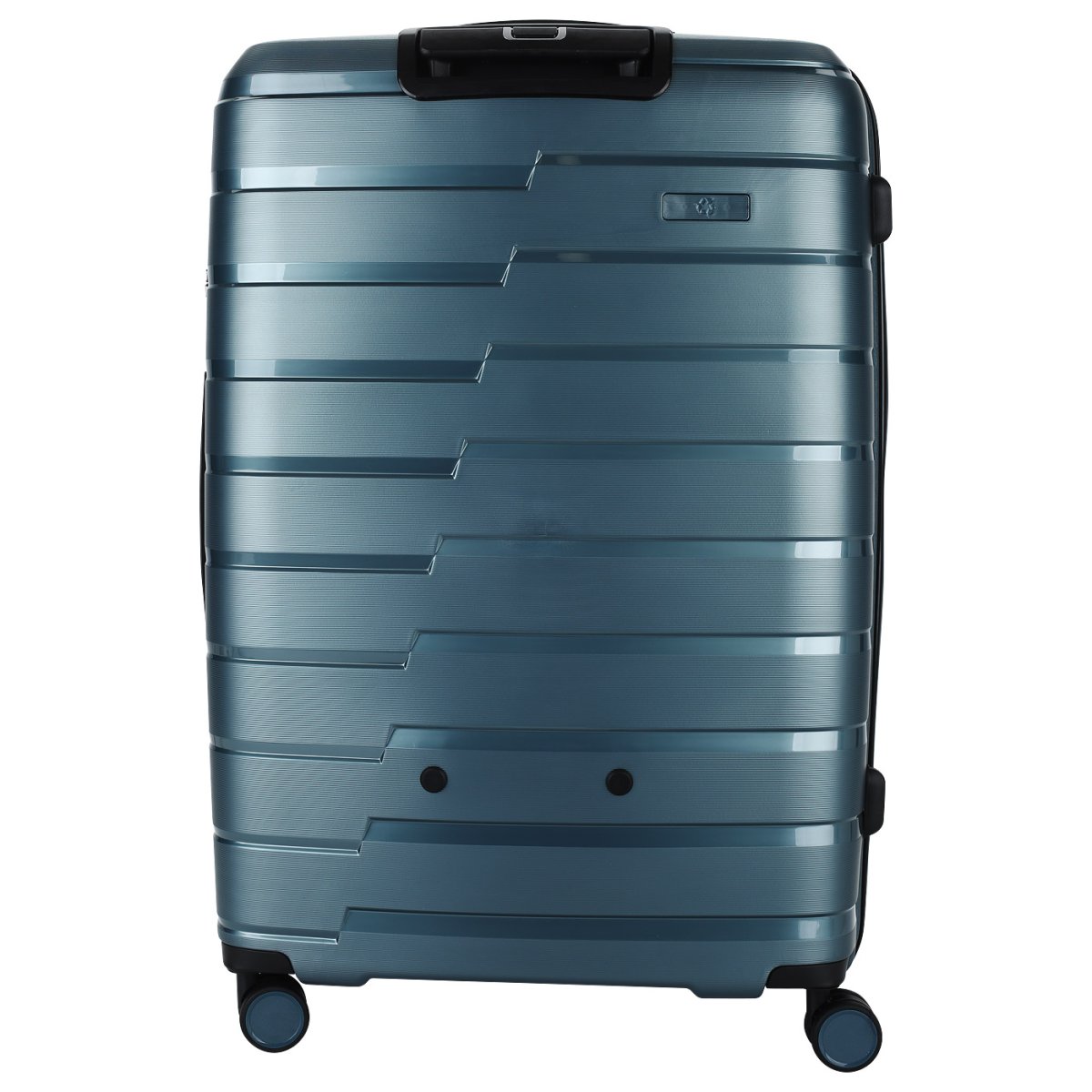 40S-005-428 Чемодан 4-х колесный (Синий/52*76*31/полипропилен/L/3,5 кг/110 литров)