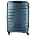 40S-005-428 Чемодан 4-х колесный (Синий/52*76*31/полипропилен/L/3,5 кг/110 литров)