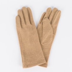 142322L-13504-12 Перчатки женские Russian Look, бежевый (м) (Бежевый/70% шерсть, 30% полиэстер/Russian Look)