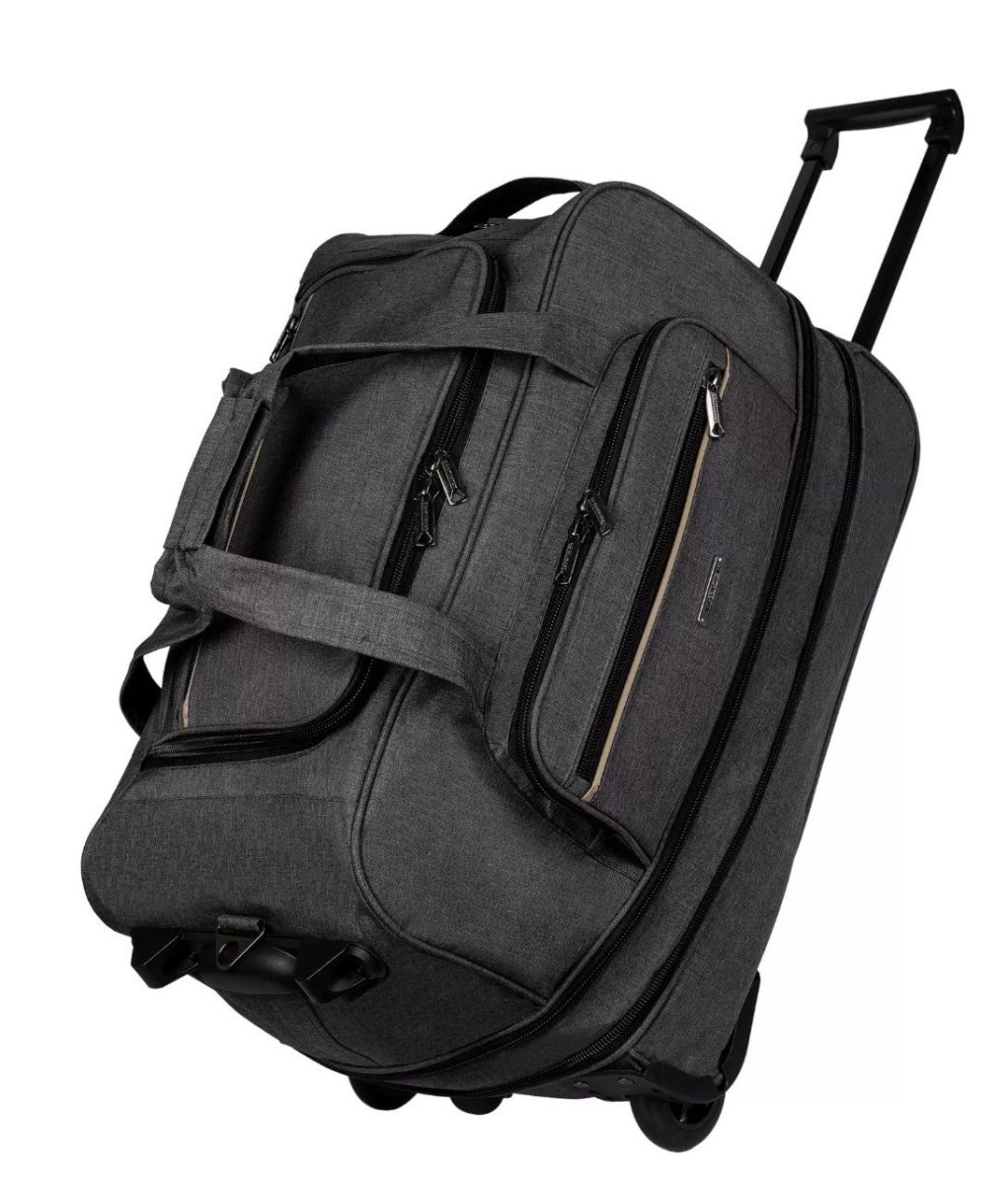 М-59 Сумки на колесах катионик серый (Серый/56*33*35/катионик/78 литров/NTL Continent)